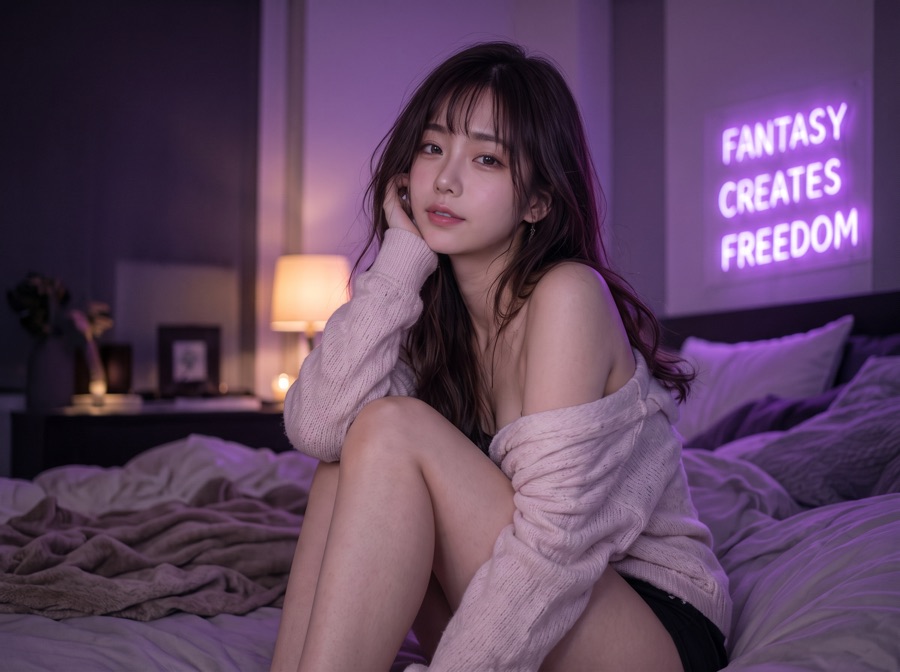 AI porn image animated into a video